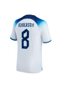 England Jordan Henderson #8 Fotballdrakt Hjemme Klær VM 2022 Korte ermer